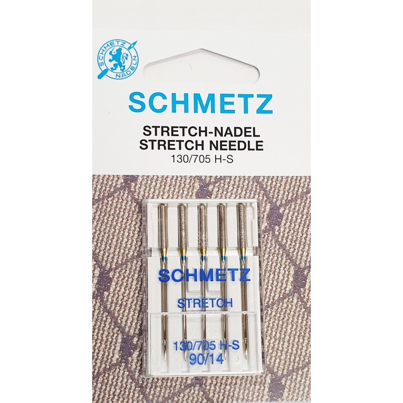 5 Aiguilles Schmetz Stretch 130/705 H-S taille 75 