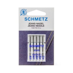 Aiguilles Schmetz  assortiment jeans 90- 110  0125