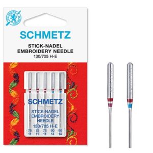 Aiguilles Broderie SCHMETZ Assortiment 75/90