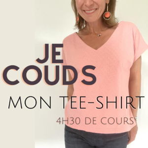 Lire la suite à propos de l’article Atelier couture Débutant Samedi Apres-midi : Je couds mon Tee-Shirt