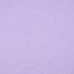 Double gaze de coton bio Lilas 0569